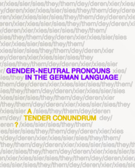 A TENDER CONUNDRUM